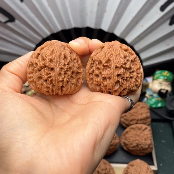 吊坠文玩核桃42尺三角