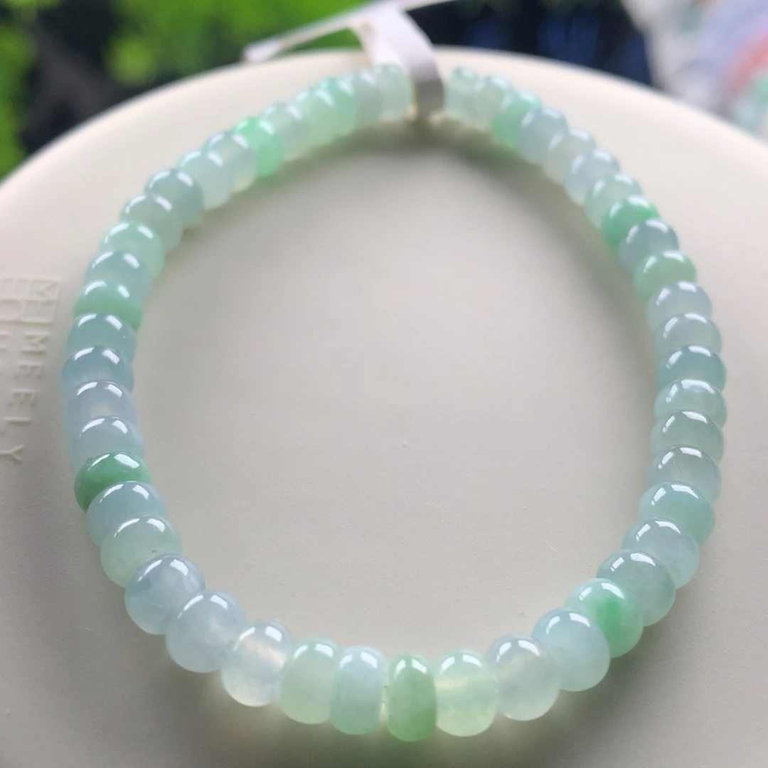 未镶嵌手链翡翠卡5.2