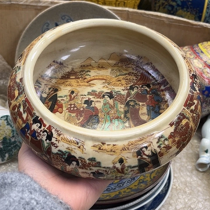 瓷片瓷器摆件 瓷器摆件