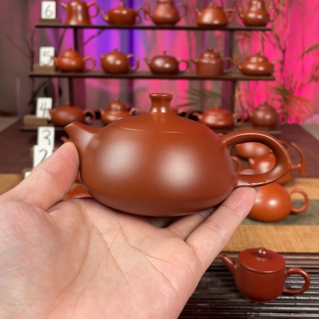 *****茶壶紫砂超薄玉兔150cc