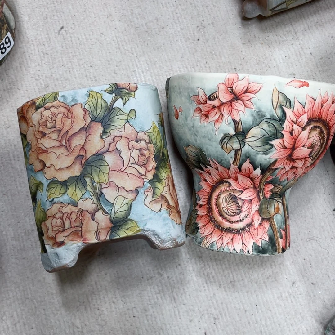 紫砂花盆木*陶瓷多肉花盆精品