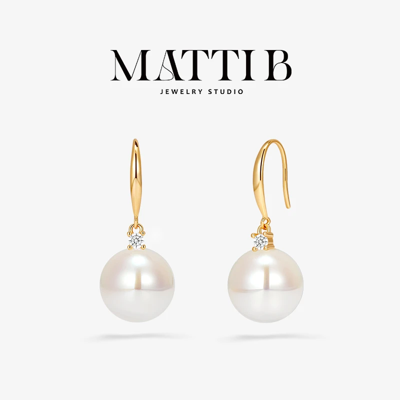 925银仿珍珠耳饰 高级感气质新款爆款轻奢纯银耳坠女百搭耳钉1911