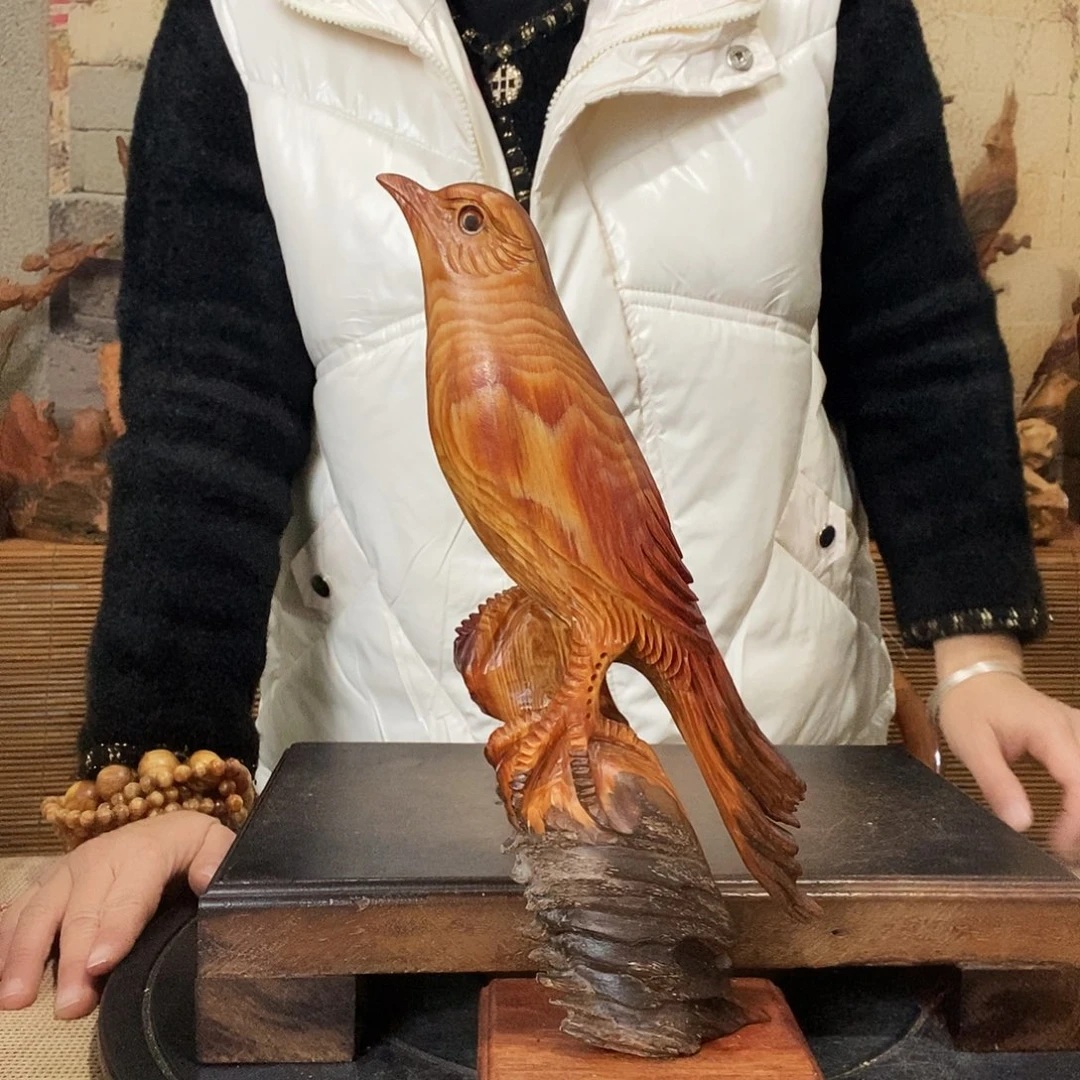 奋***1松木琥珀木把喜鸟