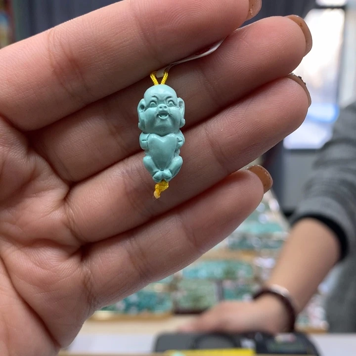 绿松石未镶嵌配饰