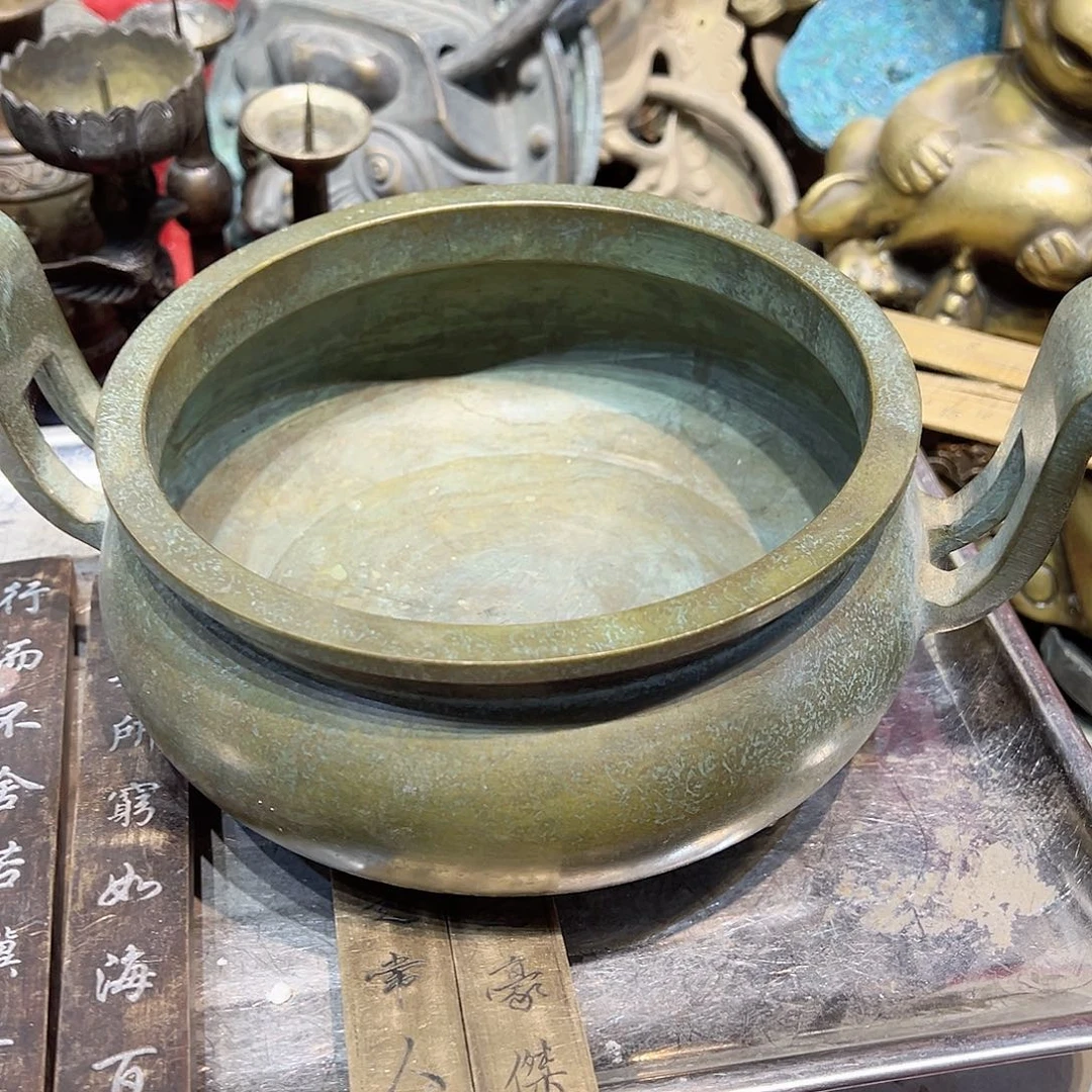 天**一黄铜摆件工艺品，