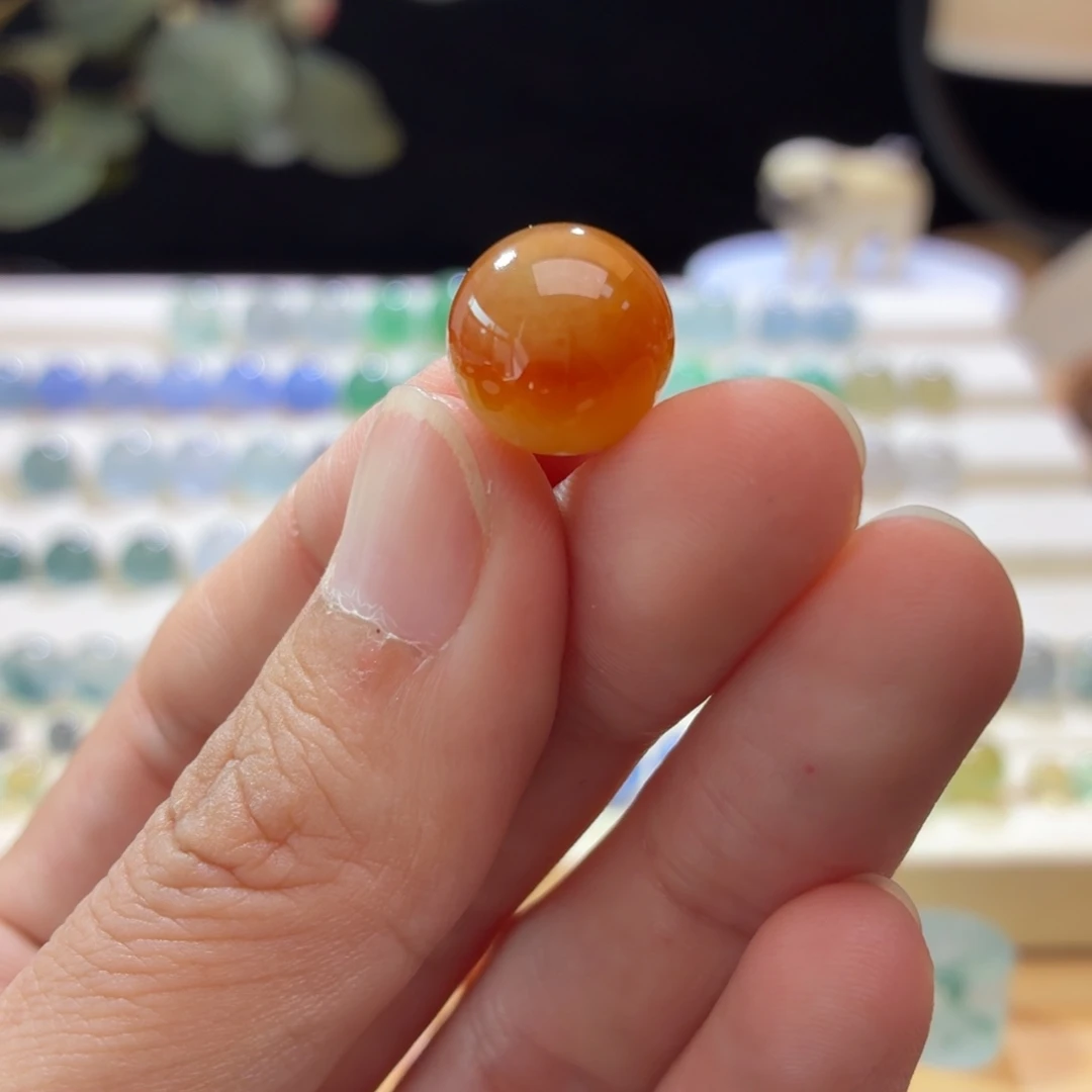 定制翡翠未镶嵌卡12➕天然红