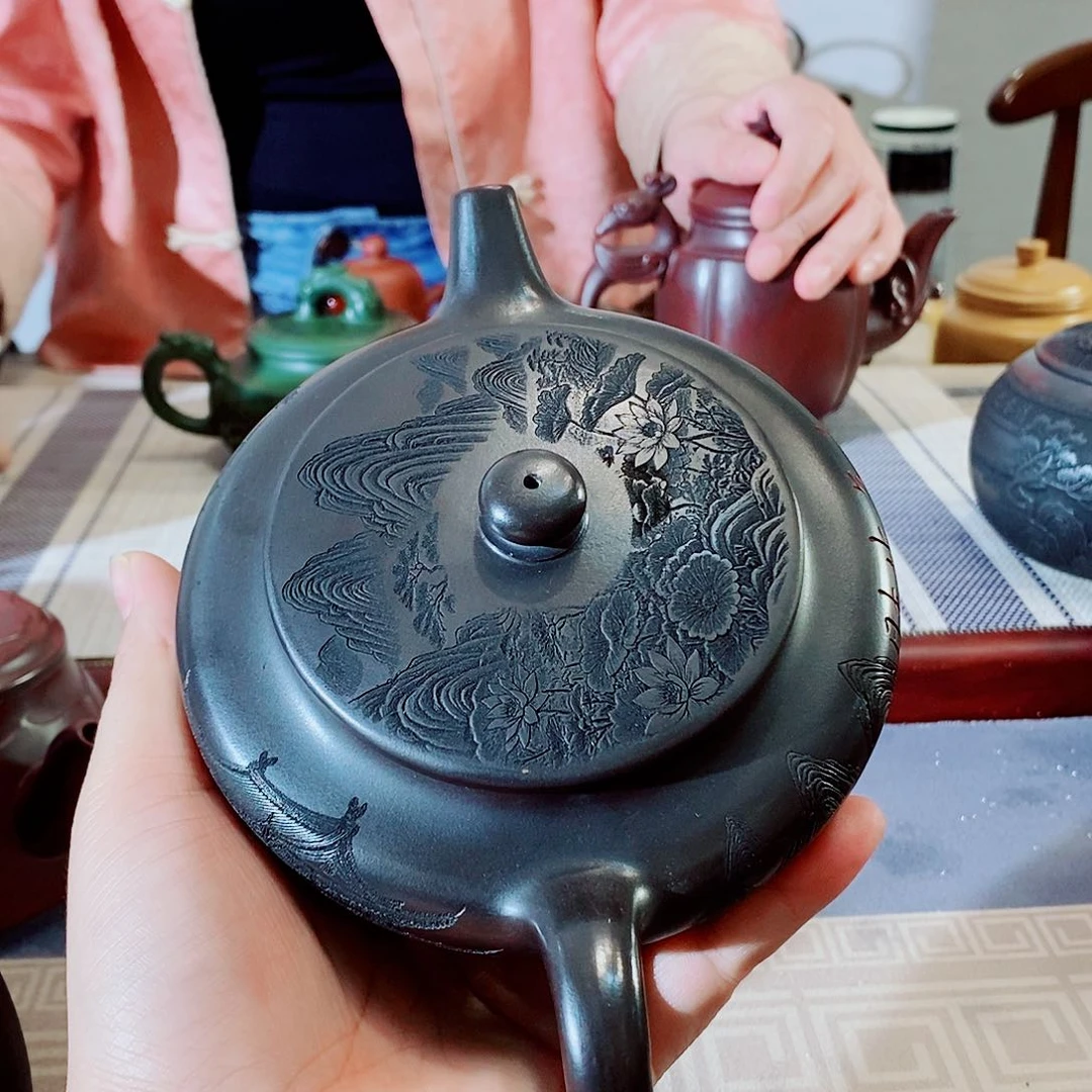 茶壶紫砂宜兴紫砂茶具一起