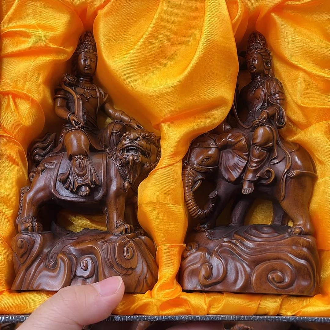 黄杨木黄杨木雕刻高度15厘米