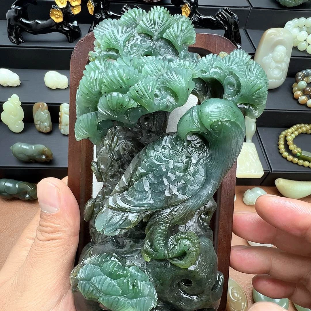 未镶嵌和田玉（糖玉）珠宝半成品?****?