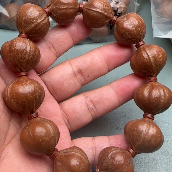 W***.橄榄核手串橄榄核原皮铁核