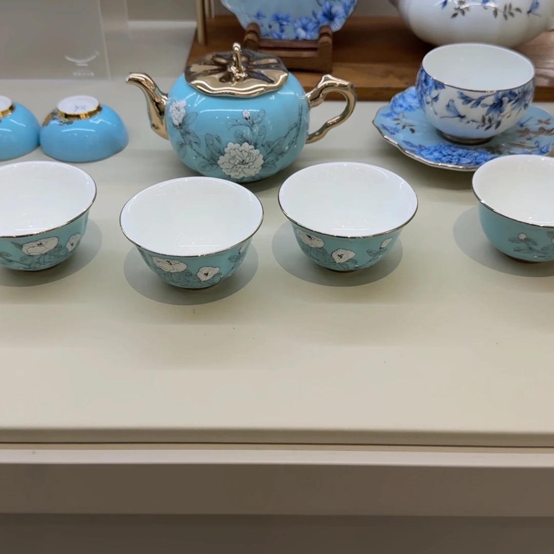 青***墨瓷福利茶具直拍链接