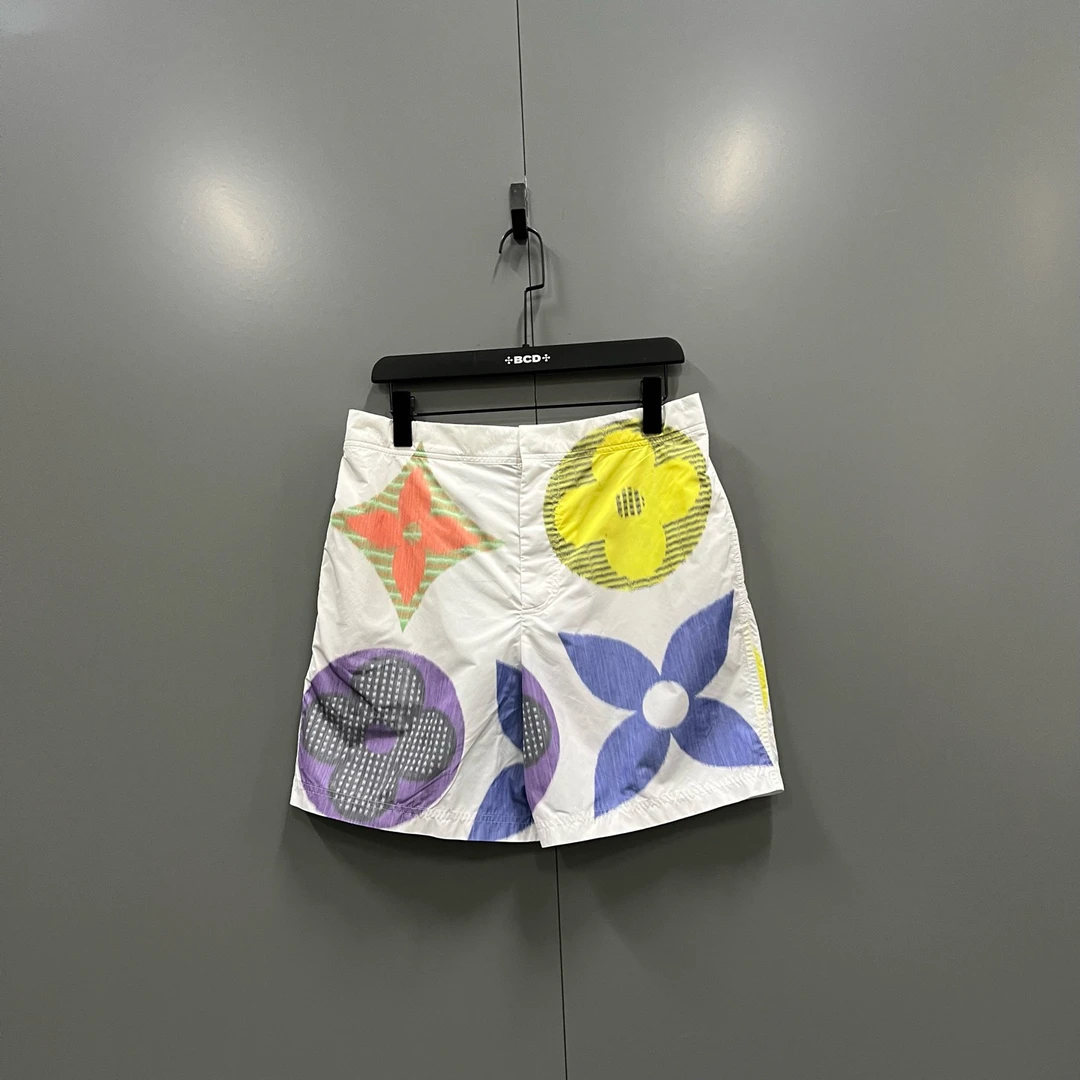 95新 LouisVuitton/路易威登 ab926 207696 lv 三花印花短裤 42码