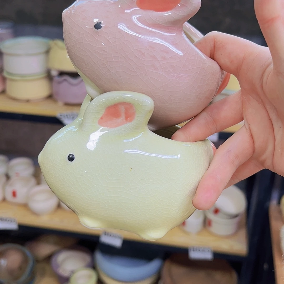 陶瓷花盆当场凑满12包邮