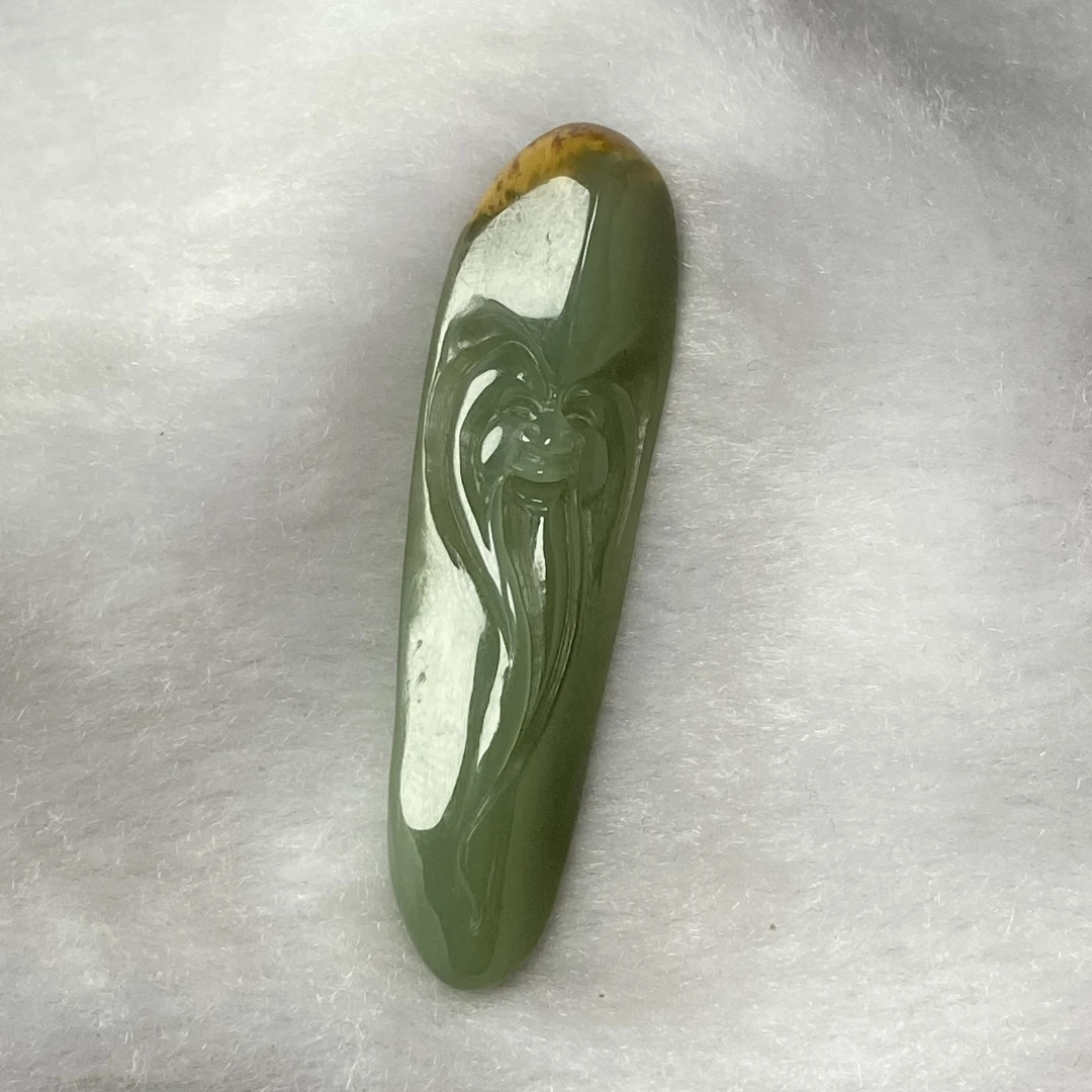 析木河磨玉寿星吊坠