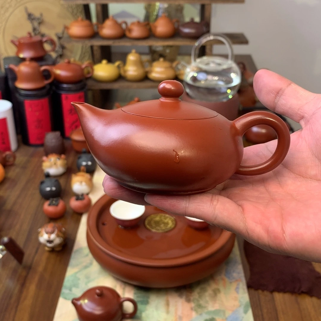 曹***》原矿朱泥130ml凤雏壶