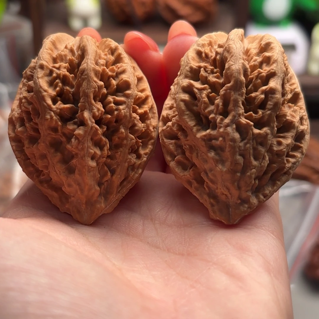 用***鹰文玩核桃把件小蛙62