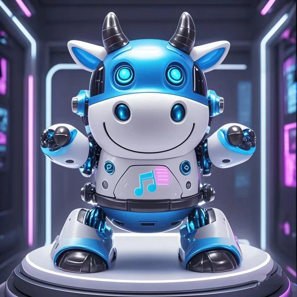 【会眨眼睛】电动跳舞摇摆萌牛婴儿益智玩具0-3宝宝儿童玩具牛小可