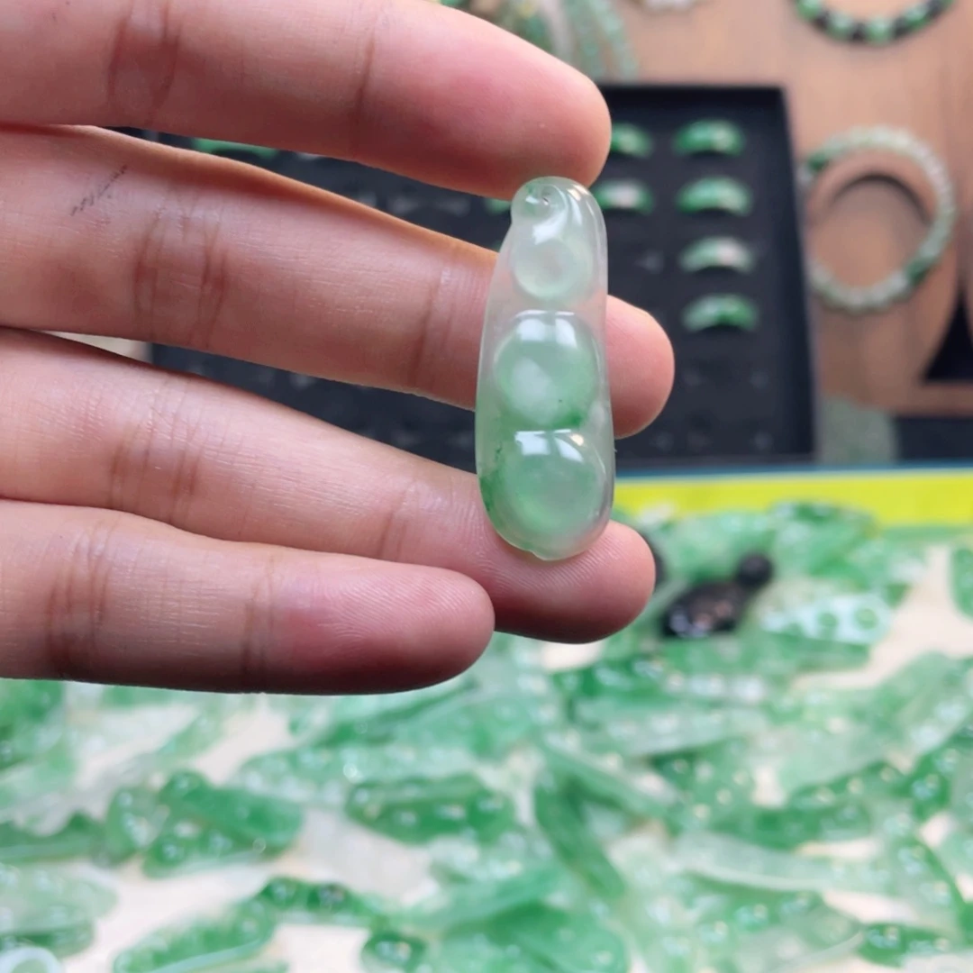 石英质玉合金小福豆