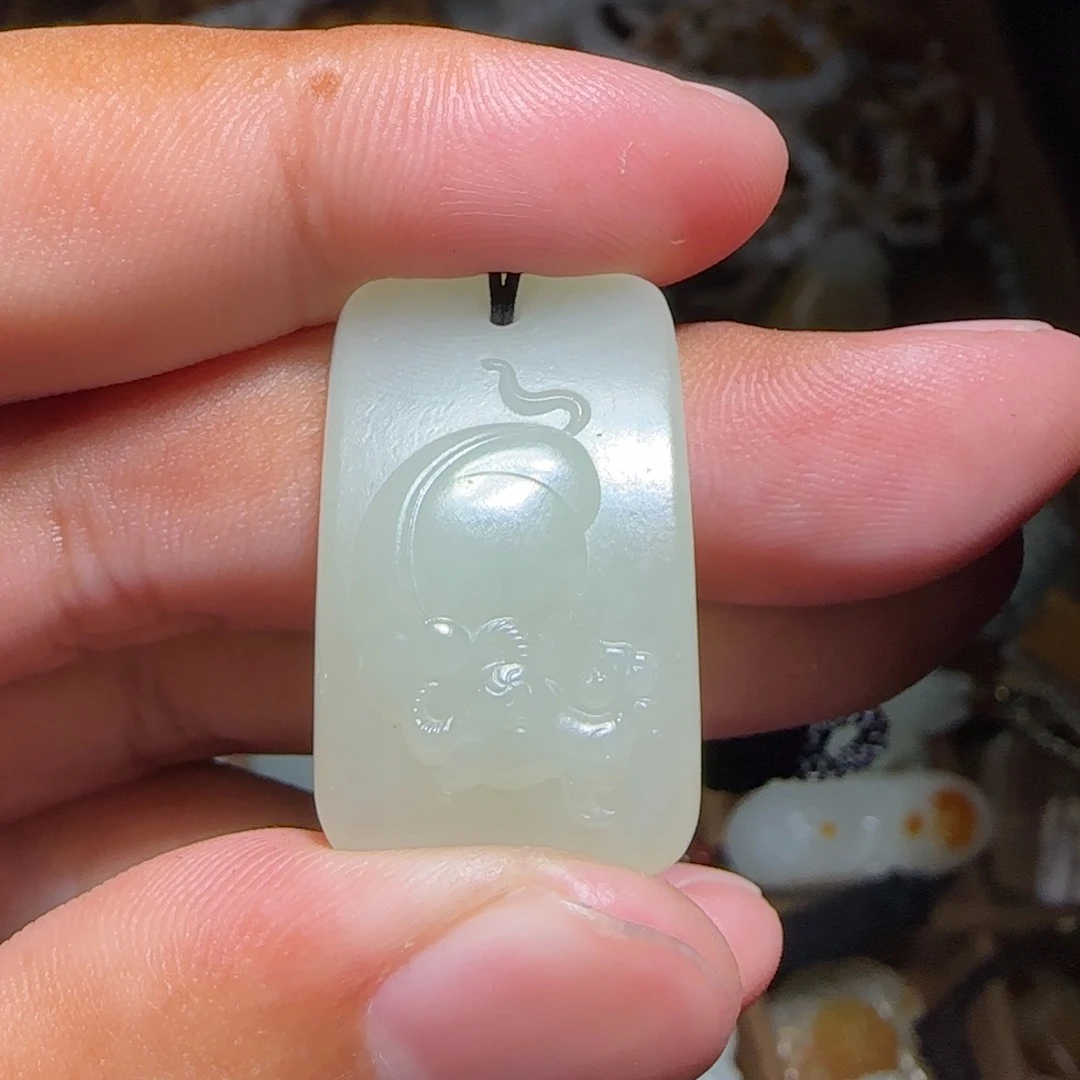 和田玉挂件未镶嵌?***?