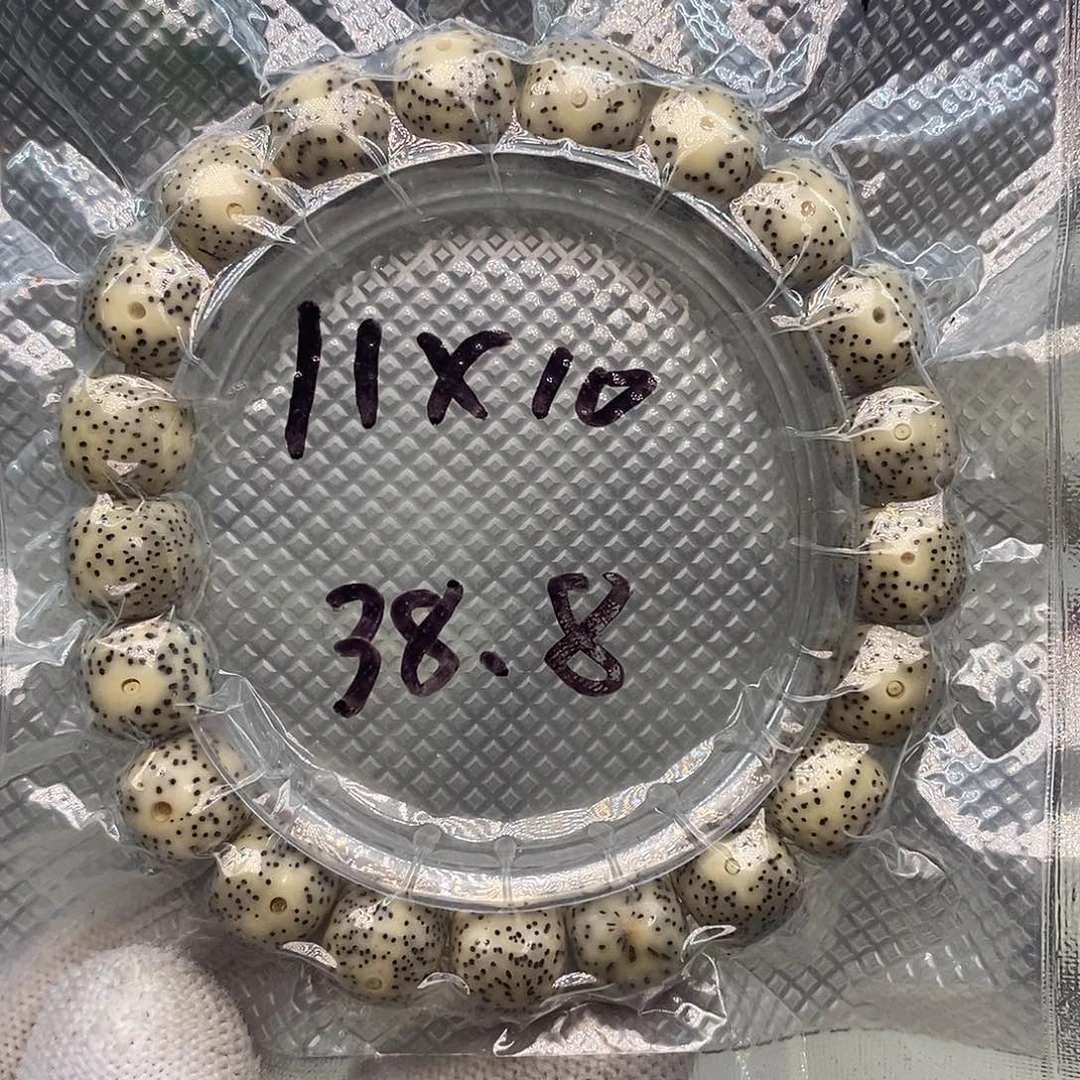 手串星月菩提原生态石玉料大尺寸