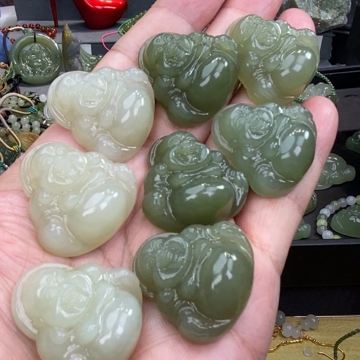 颈饰未镶嵌和田玉多样性发货一个