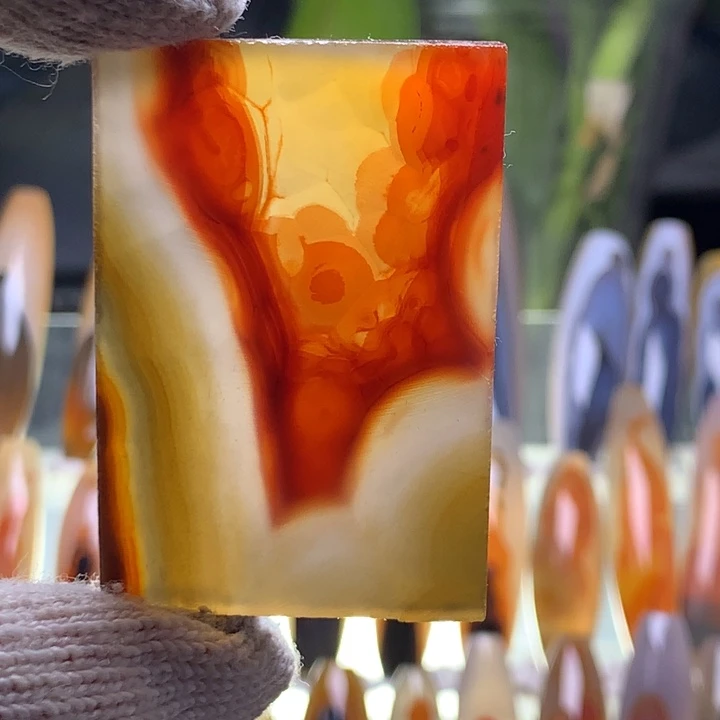 未镶嵌玛瑙/玉髓珠宝半成品168