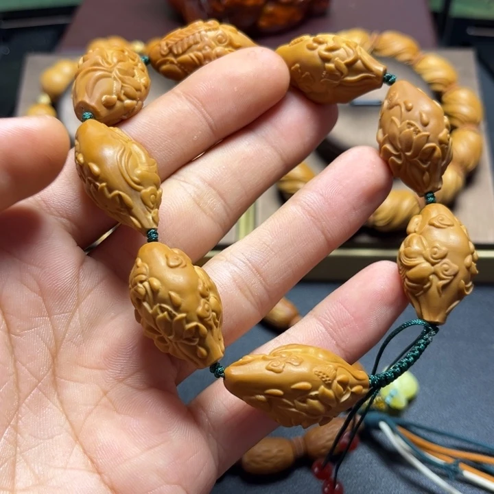 橄榄核手串/手链橄榄核雕无相微瑕