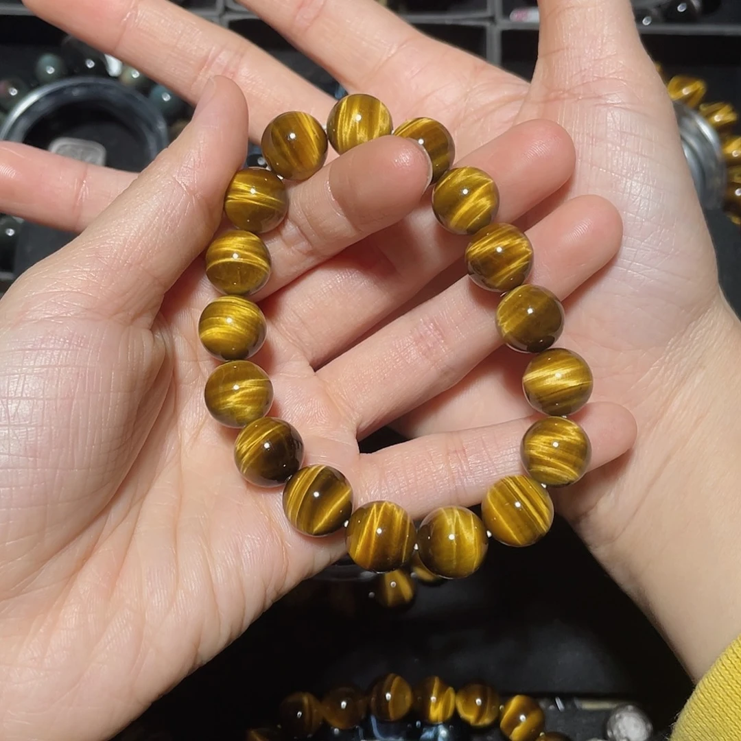 @***@木变石（虎睛石）未镶嵌手链