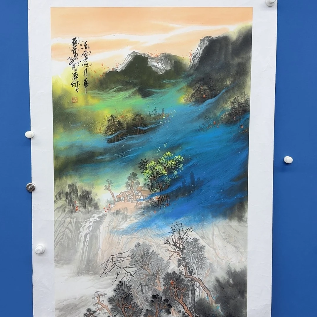 国画多次参加国内外重大