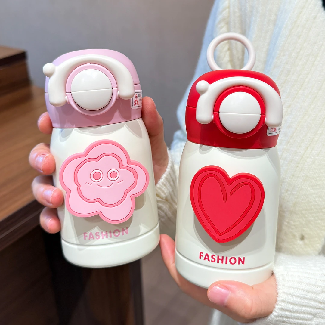可爱迷你小保温杯女生高颜值2025新款小巧口袋杯便携学生双饮杯子