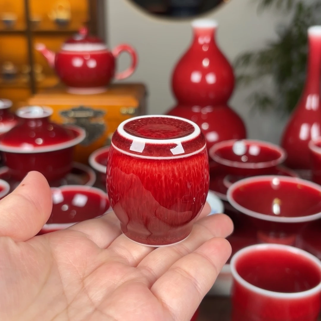 杯子景德镇高温原矿釉