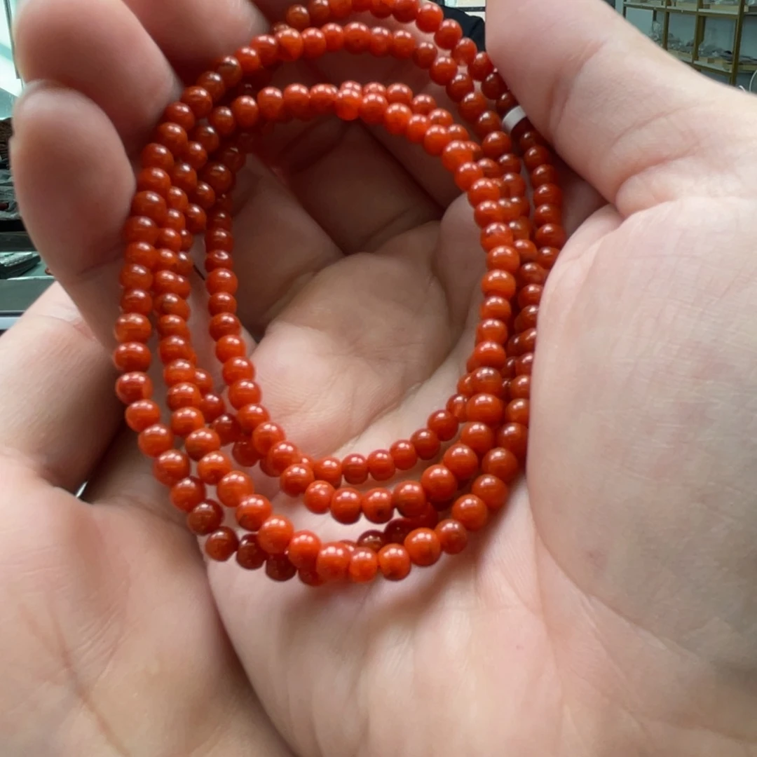 手串未镶嵌南红玛瑙保山料4m