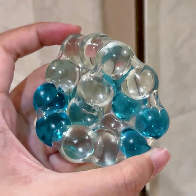 宝石珠手作球吵吵球填充物系列捏捏球手工diy底胶解压儿童礼物