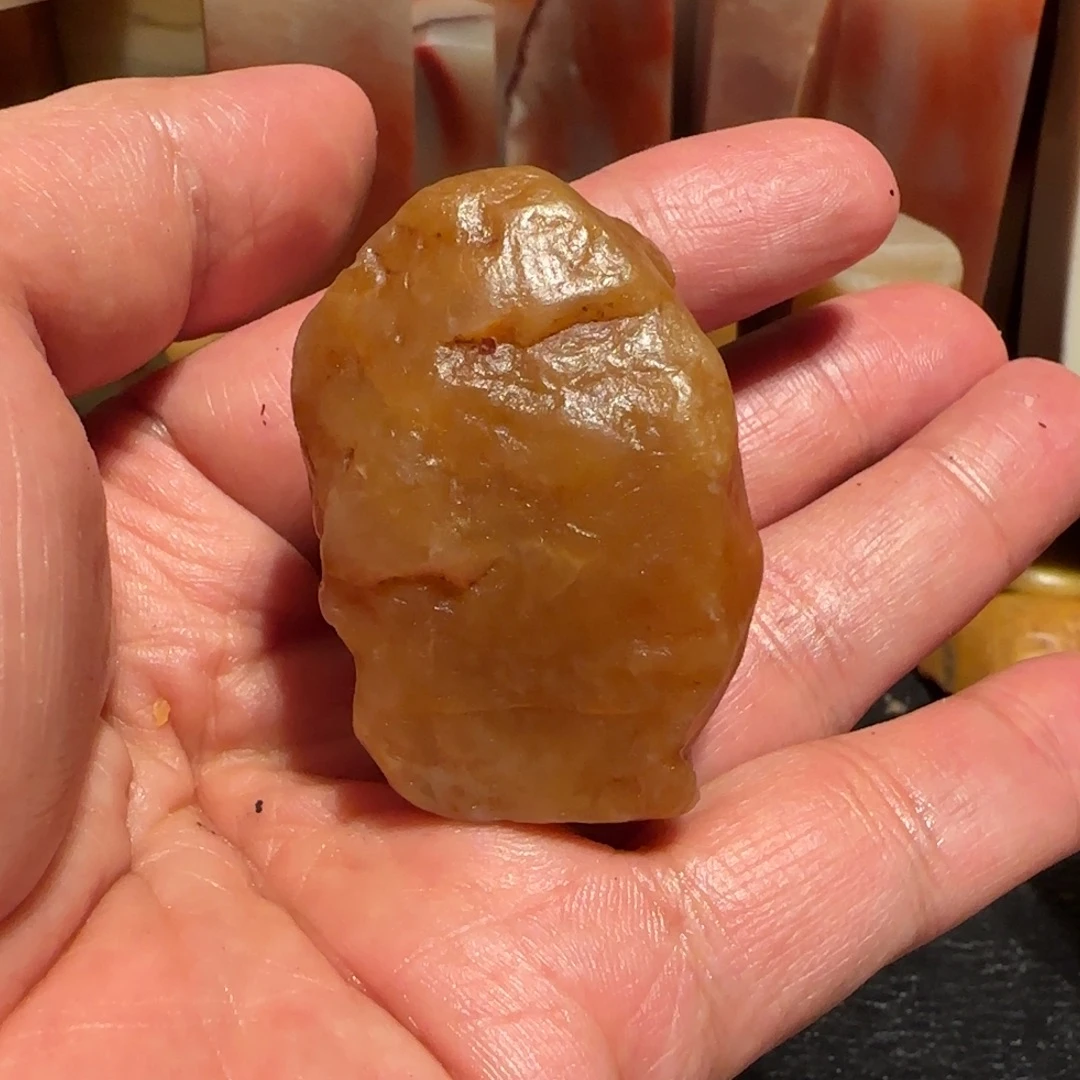 老挝石田黄原石，．．．．