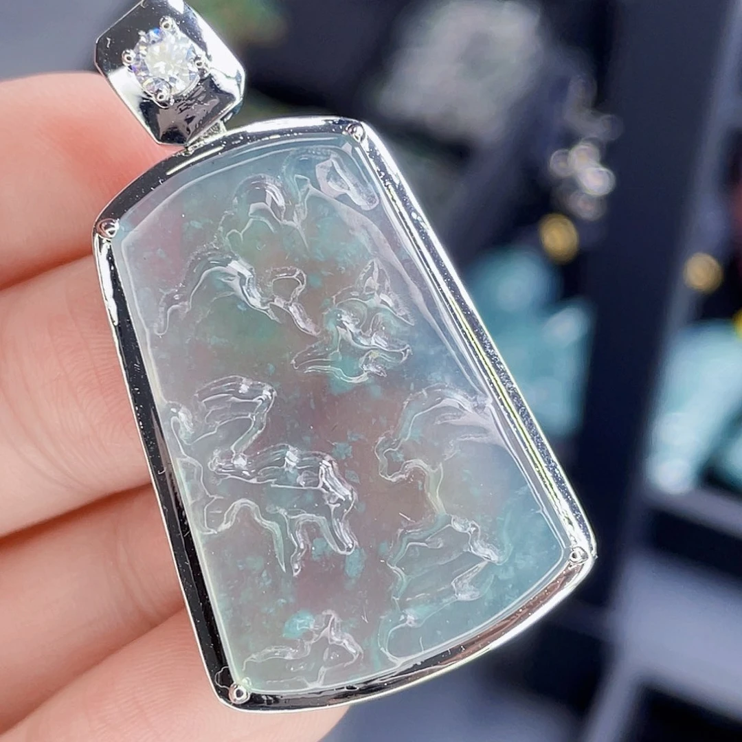 翡翠吊坠(不含链)未镶嵌