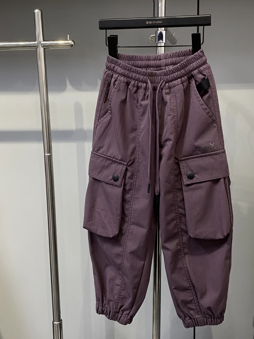 中大童春秋户外工装裤百搭休闲（吊牌没有了，介意的不要拍）宽松