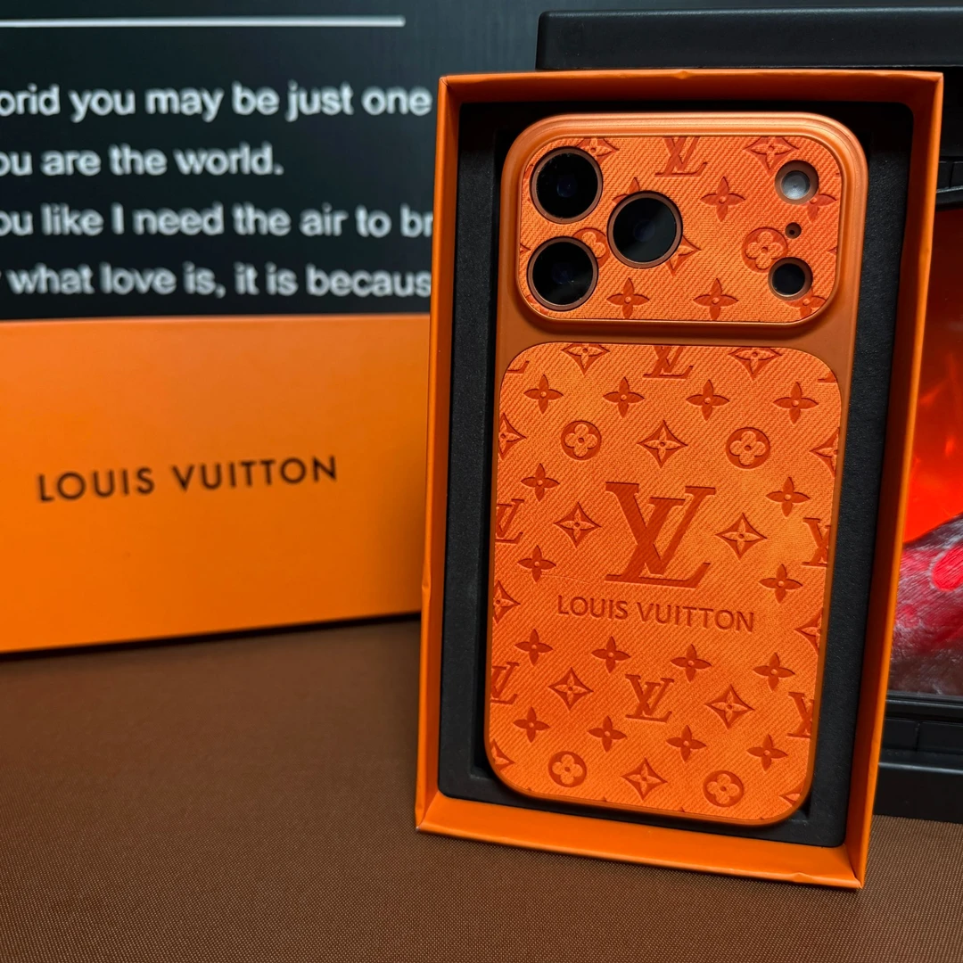 牛仔布纹相机键全包适用苹果17promax手机壳16防摔15橙色14潮牌13