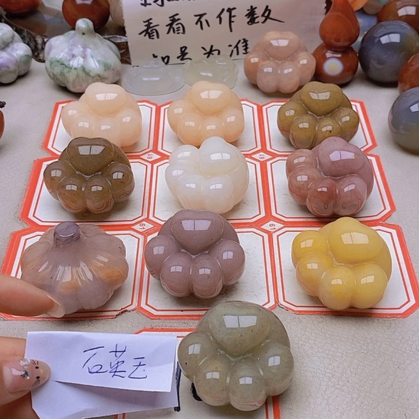 【闪购商品】未镶嵌玛瑙/玉髓珠宝半成品N**蘭