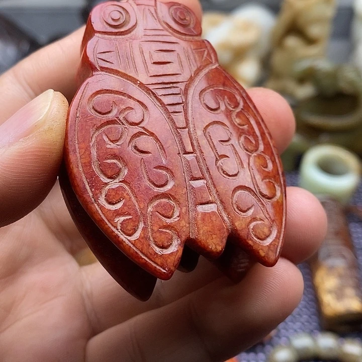 未镶嵌蛇纹石玉颈饰