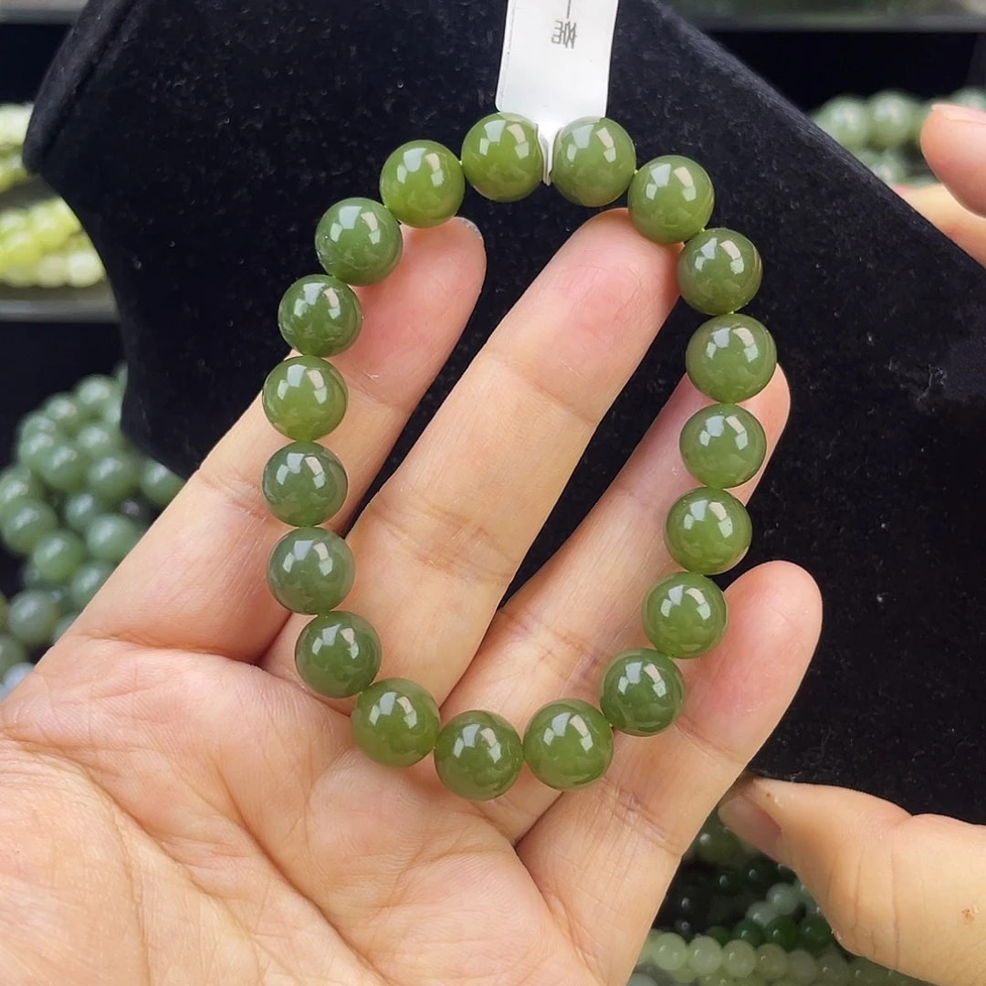 和田玉未镶嵌手链4