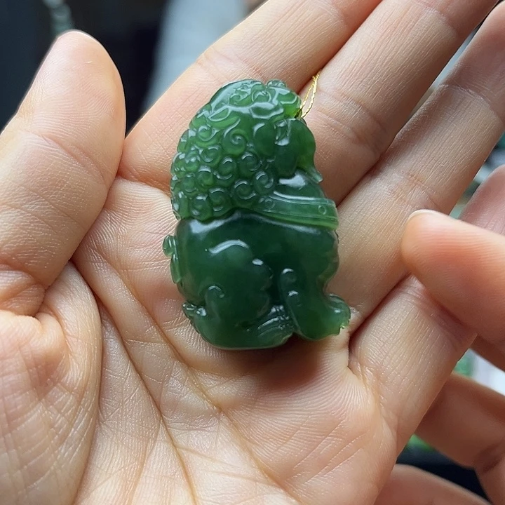 和田玉未镶嵌摆件