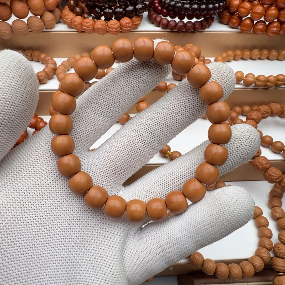 ****庞猴头核桃手串直切