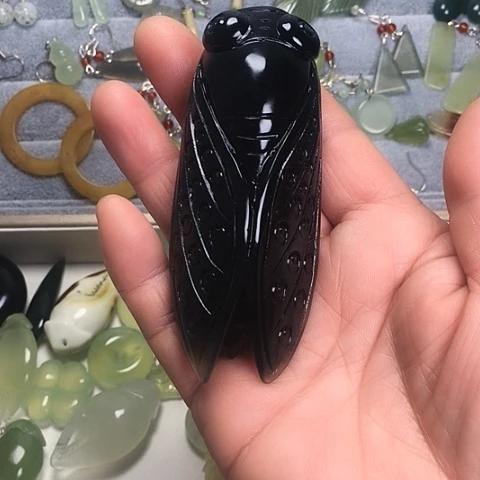 岫玉未镶嵌颈饰天然岫玉