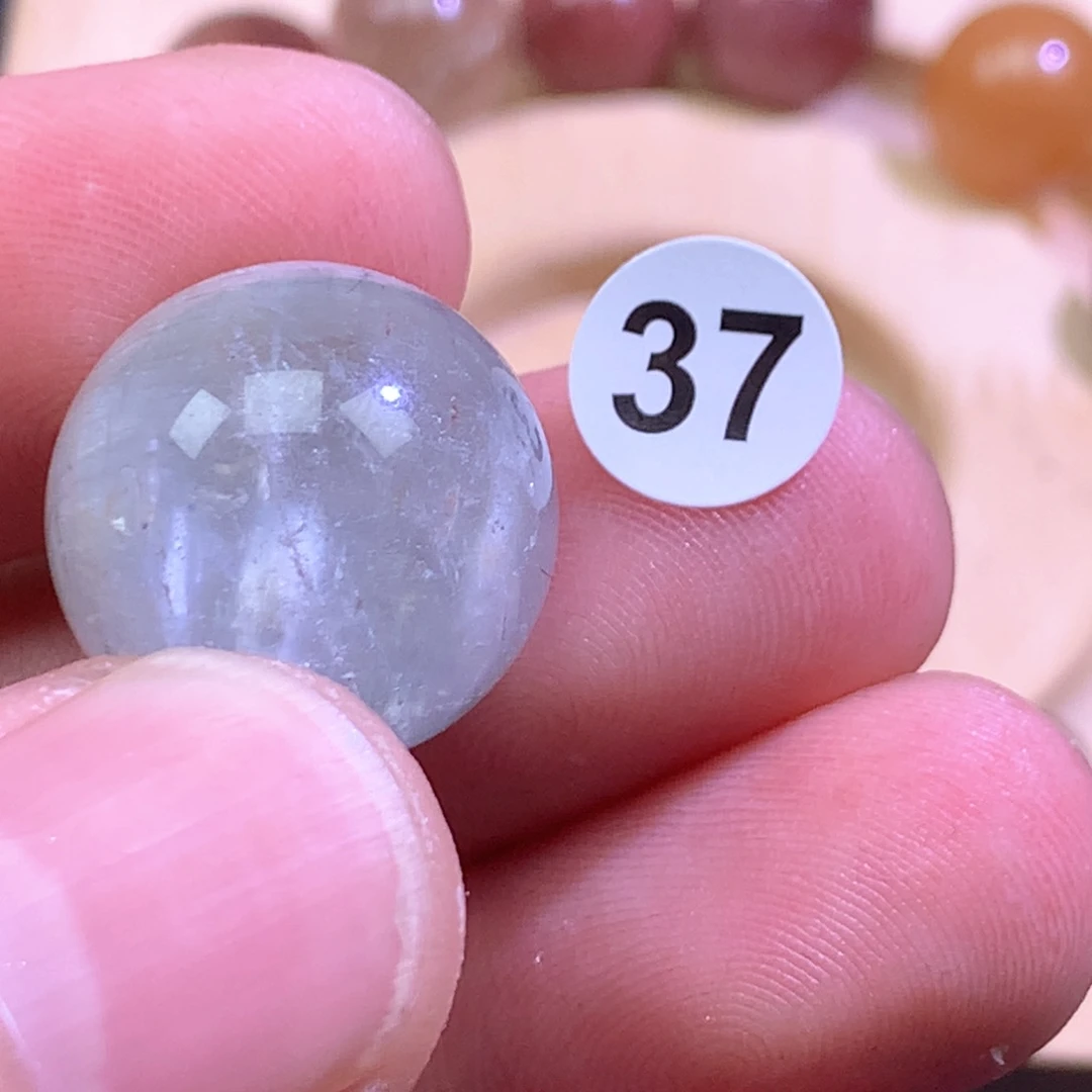 未镶嵌颈饰发晶微***饼