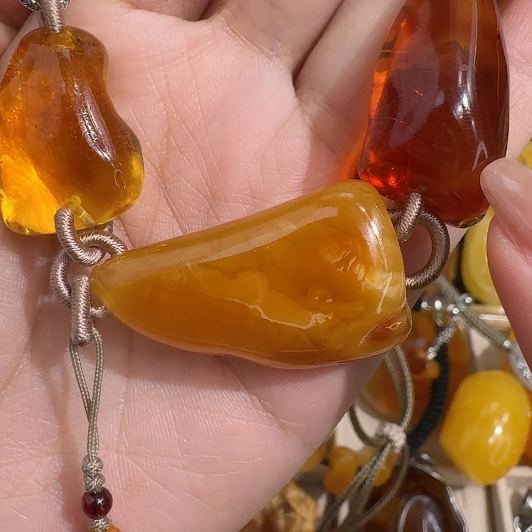 琥珀未镶嵌裸石我