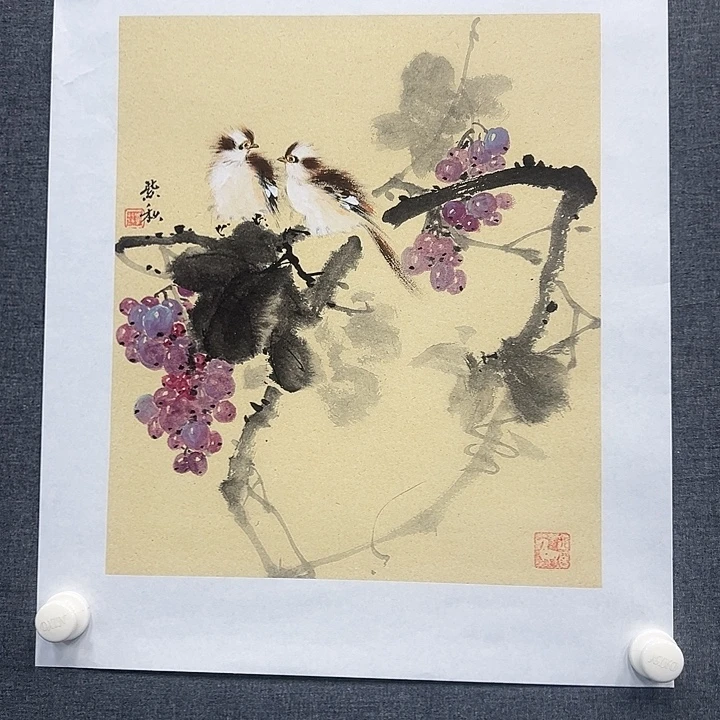 国画书画作品多次