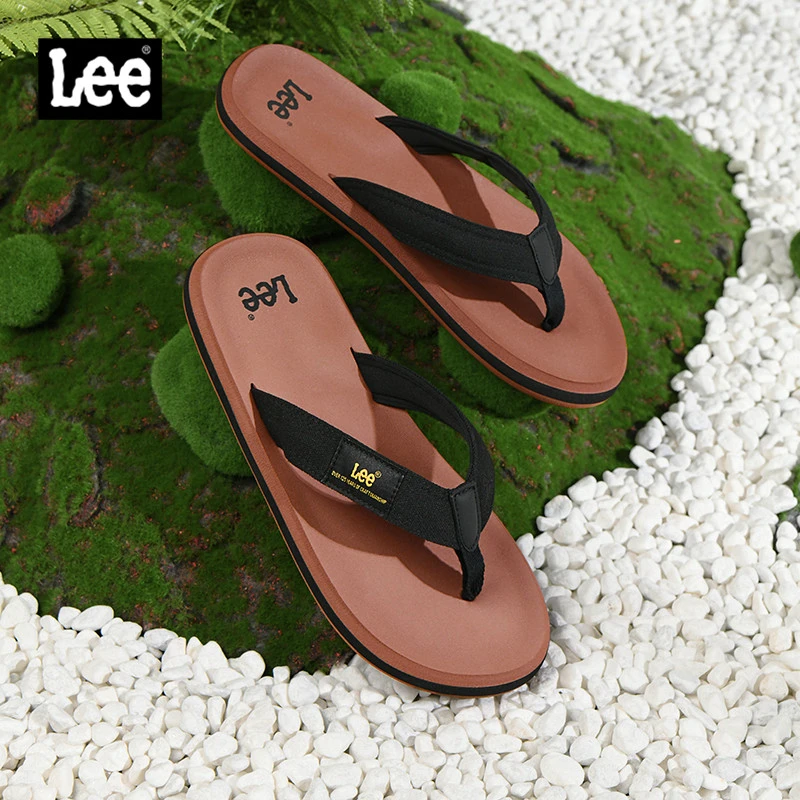 Lee人字拖男士夏季外穿潮流防滑夹脚凉拖鞋男软底休闲沙滩凉拖鞋