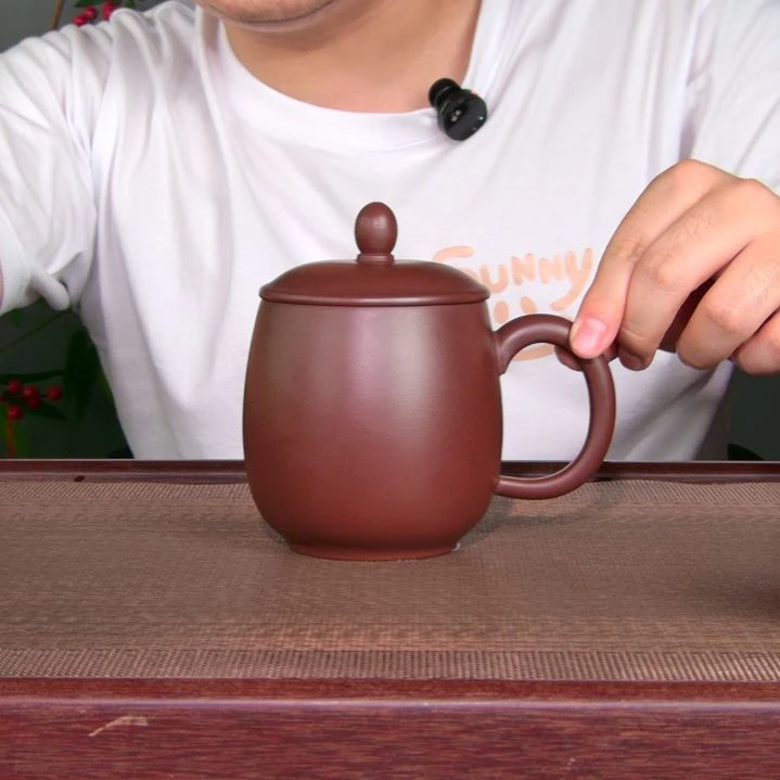 茶杯紫砂高货放漏
