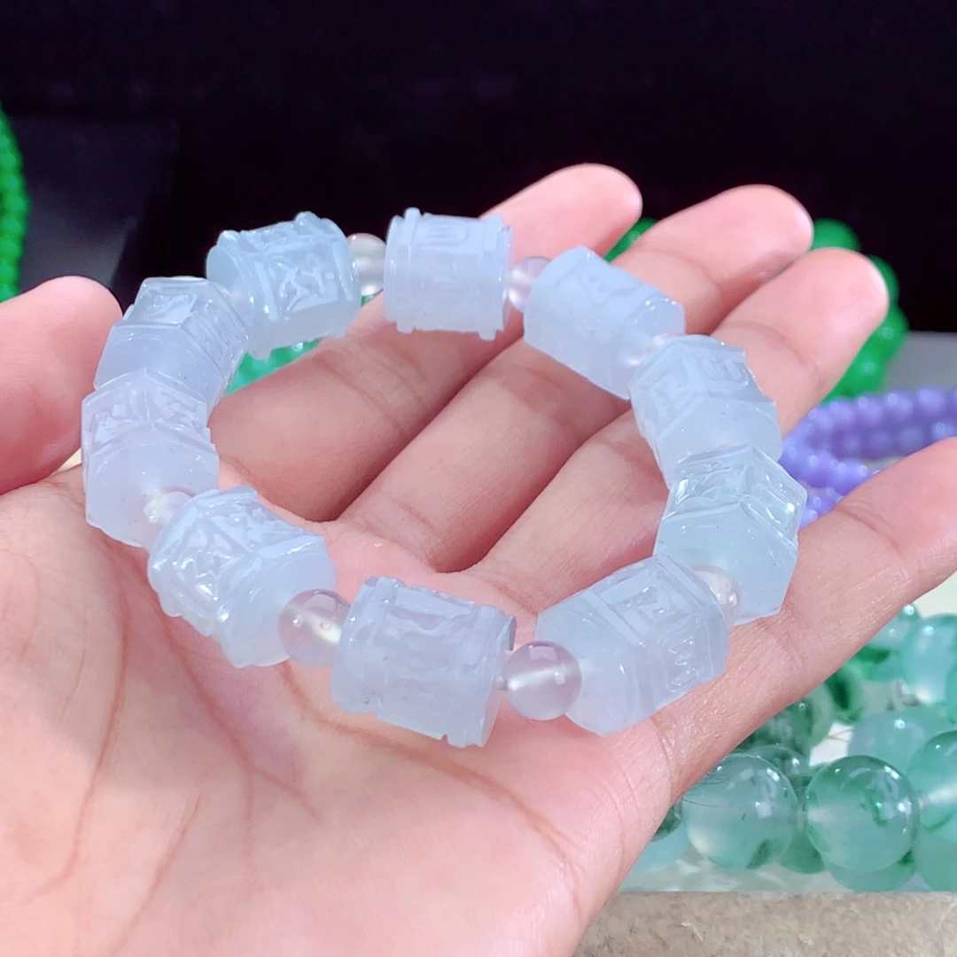 未镶嵌手串翡翠翡翠