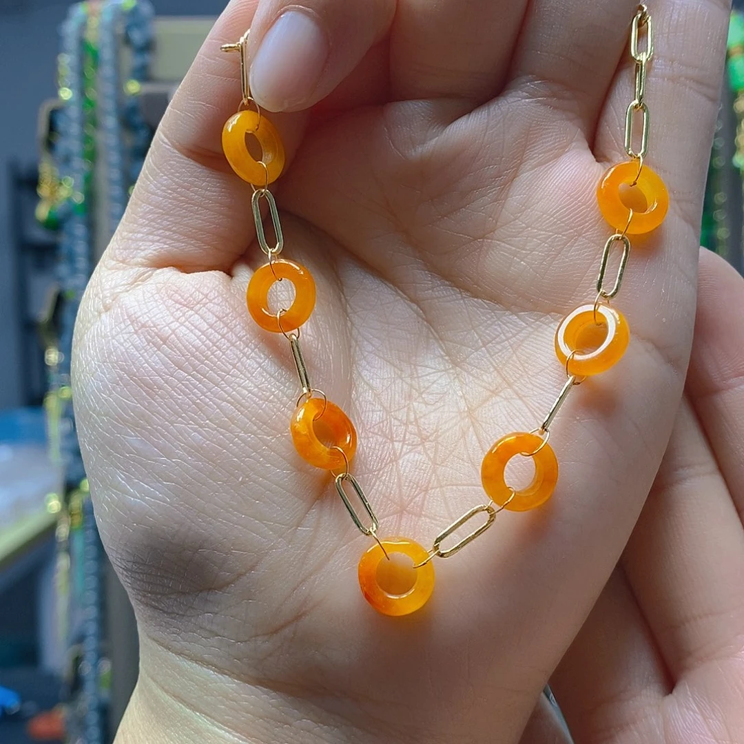 未镶嵌翡翠耳饰翡翠